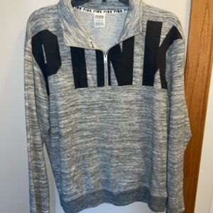 Pink 1/4 zipper
